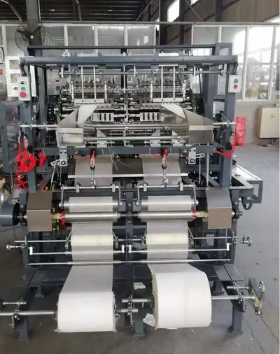 NovaStar Gauze Swab Folding Machine, 2 Lanes, 1.5kW, 2600x1700x1800mm