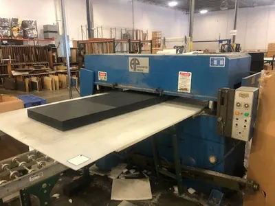 Associated Pacific, ABC-60, Hydraulic Die Cutter, 60 Ton Capacity, 62x30 inch Bed
