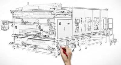 Nexus, MP-3000, Full Automatic Mattress Packing and Wrapping Machine