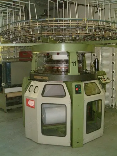 Albi, RA4, 1998, 30" Diameter, 28 Gauge, 96 Feed, Interlock Machine