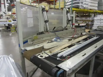 AMW, 22, 1998, Mattress Wrap Machine, 17.7 Inch Max Height