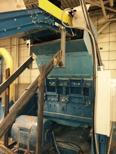 Cumberland, Model 50B, Granulator, 50" x 22" Feed Throat, 100 HP, 3 Blade Open Rotor
