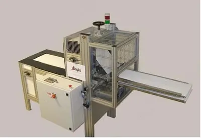 Brighi, H100, Electronic Pillow and Cushion Stuffing Machine, Automatic Tensioning