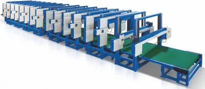NovaStar, FN512, Multi-Blade Horizontal Cutting Machine, 16 Blades, 3000x2000x1100mm Max Foam Size, 104.5kW