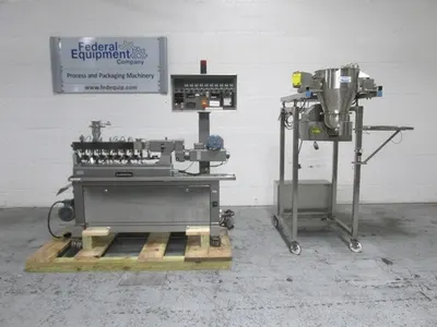 Leistritz, Micro18-GGL, Twin Screw Extruder Pelletizing Line, 18mm Screw Diameter, 40:1 L/D, 3 HP