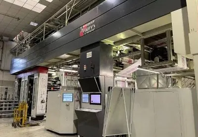Uteco Crystal 108GL - 10C CI Flexographic Printing Press, 1000mm, 2017