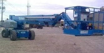 Genie, S125, 2008, 125 ft. Boom Length, 4WD, Diesel, Foam Filled Tires