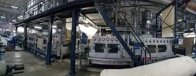 Brugman Continuous Bleaching Machine, 2000mm Working Width, 1998, 2+4 Washing Tanks