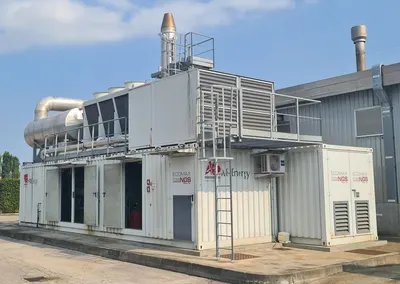 Jenbacher, J320, Cogeneration Plant, Natural Gas, 1 MW