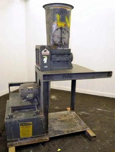Cumberland, Model 10 x 12, Granulator, 10" x 12" Feed Opening, 3 Blade Rotor, 5 HP