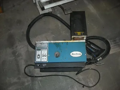 Nordson, Model 115, Hot Melt Unit with Hand Gun, 125 VAC, 1 Phase, 1500W
