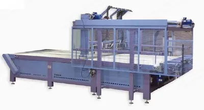Gruppo Grassi, G6001, Automatic Line for Hot-Melt Gluing Foam Mattresses, 2200x2200mm Max Working Range, 80kg Fuser Capacity