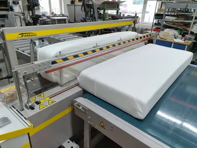 Iro, Iro 200, 1983, Mattress Cover Filling Machine, Working Width 1600mm (64")