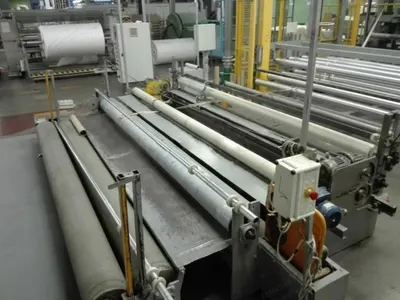 Asselin, Winder, 3600mm Width, 1 Cutting Knife, 5 Longitudinal Knives