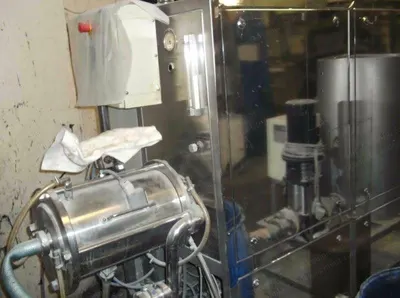 Hansa Mixer, Compact-Mixer, 2002, Capacity 150-1500 kg/h, Suitable for Acrylat, NSF, and Dye