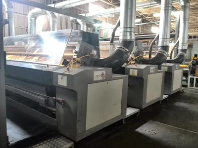 Bejimac, Carpet Backcoating Line, 2010, 4m Working Width, 5 Chambers, with M-Tec Shearing & Folding