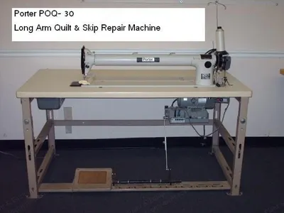 Porter, POQ-30, Long-Arm Quilt and Skip Repair Machine
