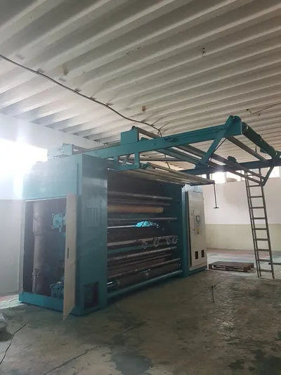 Lamperti, Duplex Raising Machine, 2400mm, 2 Drums, 24 Rolls