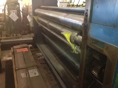 United, 2 Color Rotary Die Cutter, 66" x 80"