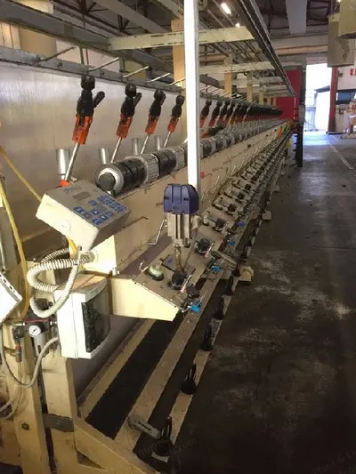 Simet Winder, 72 Heads, 2002, 6" Traverse, Meters Counter