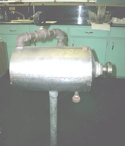 Steam Dry Can for Prints, 9" Diameter x 14" Length