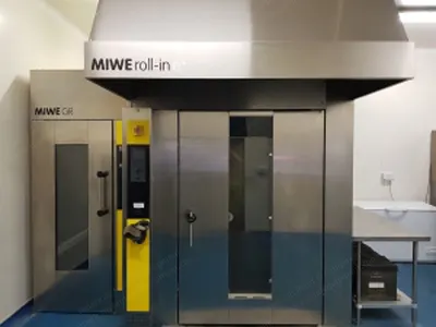 Miwe, RI 2.0608-TL, Double Rotating Rack Oven & Proover, 2x 600x800 Racks, Oil Burner