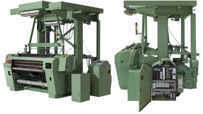 Muller, MBJ3, Narrow Fabric Loom, SPE1 Jacquard, 1152 Hooks, Varipick, Varispeed