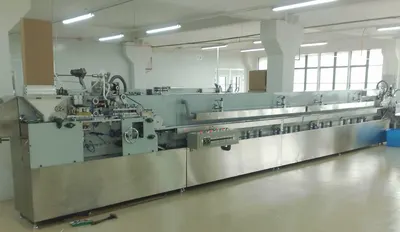 NovaStar, CE120, Q-Tip Progressing Auto Drying and Wrapping Machine, 5kW, 380V, 7500x1000x1400mm