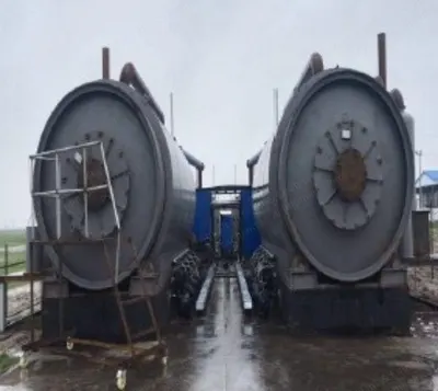 NovaStar, RL150, Pyrolysis Plant, Tire and Plastic Processing