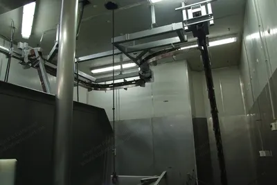 Pig Scalding and Dehairing System, 40 to 50 Pigs per Hour Capacity
