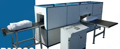 NovaStar, Automatic Pillow Filling Machine, 5 to 6 pillows/min, Pegasus Overlock Sewing Unit