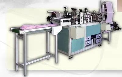 NovaStar, GV107, Surgical Cap Making Machine, 60 to 80 pcs/min, PLC Control, 4100x1760x1700mm