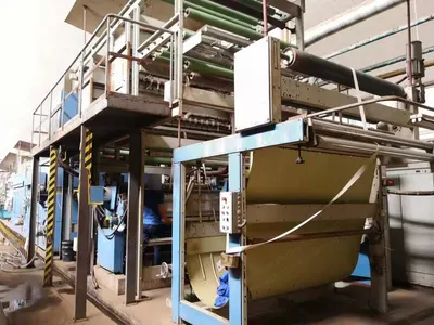 Monforts, Thermosol Dyeing Machine, 2008, Working Width 1800mm, 3 Chambers, Oil Heated