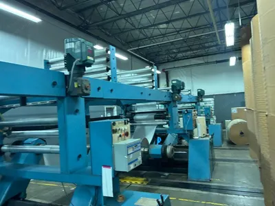Evtec, Cut Size Type Sheeter, 38 inch, 5 Webs, Cut to Register