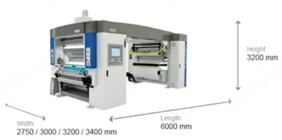 Lamiflex, 1350 E, Duplex Solventless Laminator, Width 850 to 1320mm, Speed 400 m/min