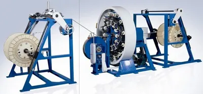 NovaStar, BE126, 24 Carrier Horizontal High Speed Braider, 50mm Max Core Diameter, 5.5kW