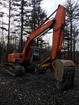 Hitachi, EX200LC-5, 2000, Hydraulic Excavator, Stiff Arm Fixed Thumb, Under 10000 Hours