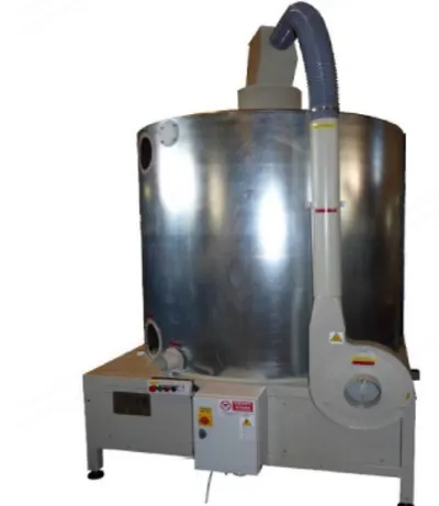NovaStar, Combination Fiber and Polystyrene Pellet Filling Line, 1500 kg/h Hopper Capacity