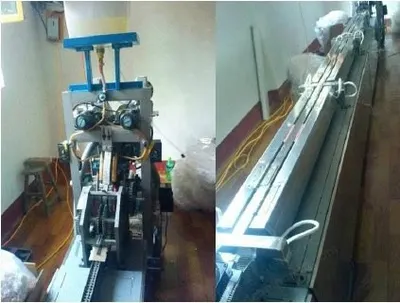 NovaStar, CE139, Cotton Q-Tip Making Machine, 500 to 700 pcs/min, 8500x900x1200mm