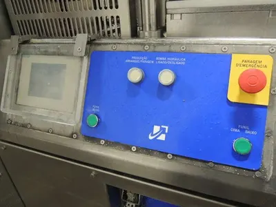 CFS, MLF400, 2003, Hamburger Forming and Packaging Line, 50 strokes/min, 7750x3120x2600mm