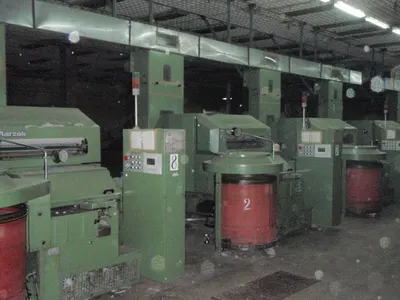 Marzoli, CX300, 1994, Sliver Can 900mm and 1000mm, Speed 600 RPM, Productivity 25 to 40 kg/h