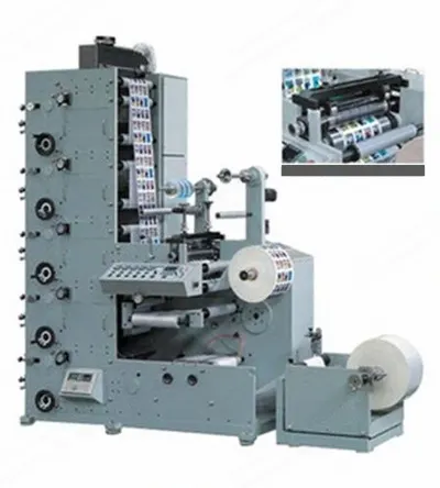 NovaStar, LR112, Automatic Label Printing Machine, 3+2 or 6+2 Colors, 60m/min Speed, 2000x1100x2100mm