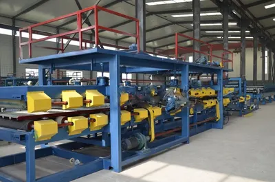 NovaStar, PN109, EPS Sandwich Panel Production Line, 32 kW, 45000x4500x2200mm