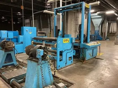 Cory, Slitter Rewinder, 60" Rewind, 72" Moore & White Shaftless Unwind