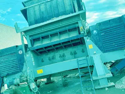 Lindner, Meteor 2500, 2001, Plastic Shredder, 8000kg/h Capacity, 35000kg Weight