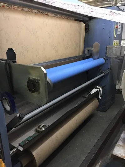 Salvadè, Combi 620 SSKAK, 2007, Transfer Printing Calender and Coating, Working Width 1800mm, Cylinder Diameter 600mm