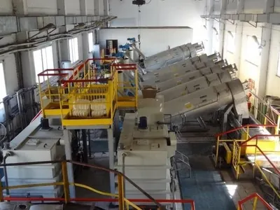 Rotamat, ROS 3/2, 2003, Sludge Dewatering Plant, 8 Screw Presses, 500 kg/h