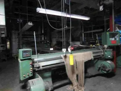 Ira L. Griffin, Filament Yarn Slasher, 1960, 18-Position Creel, 72 inch Max Beam Width, 120 inch Delivery Roll
