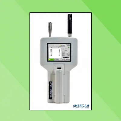 NovaStar, Handheld 2016, 0.2 to 25.0 um Sensitivity, 0.1 CFM Flow Rate, 3.5 Inch Color Touch Screen