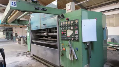 Zonco, Newcom 600 Big, 1992, Washing and Fulling Machine, 4 Channels, Wooden Cylinders, Stainless Steel Tank